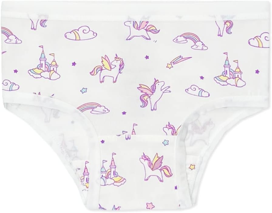 Bellabu Bear Girl's Rayon from Bamboo Underwear 7-Pack