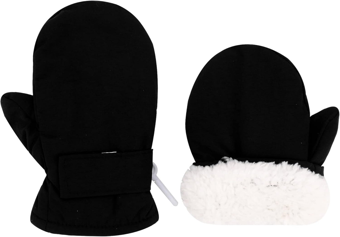 Toddler Gloves Kids Mittens Winter Warm Lined Fleece Gloves Waterproof Snow Baby Mitten for Boys