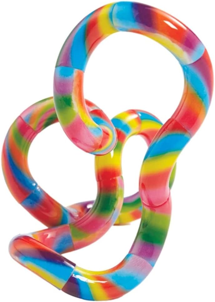 Tangle Jr. Masterpiece 3-Pack Porcelain,Mache,Lollipop Artistic Pattern for Unique Fidget