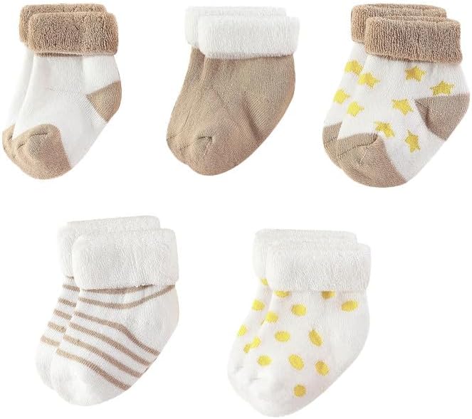 Newborn Layette Gift Set Bodysuits Pants for Baby Girl and Boy 24 Piece 100% Cotton Essentials and