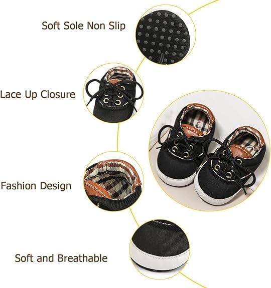 Morbido Infant Baby Boys Girls Canvas Sneaker Toddler Slip On Anti Skid Newborn First Walkers Candy