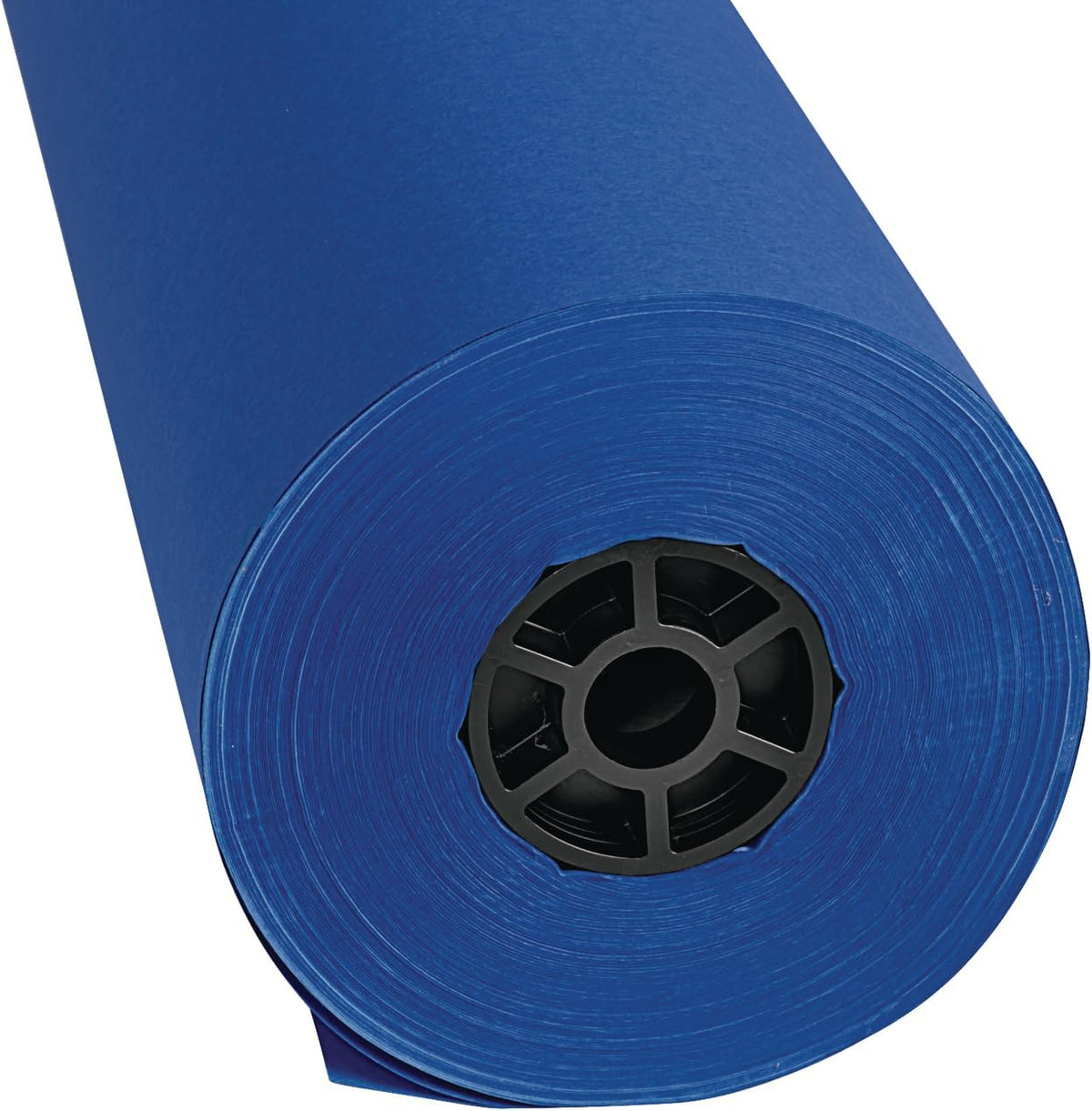Colorations Arts and Crafts Paper Roll - 36" x 1000', Royal Blue, Dual Surface, Markers, Finger