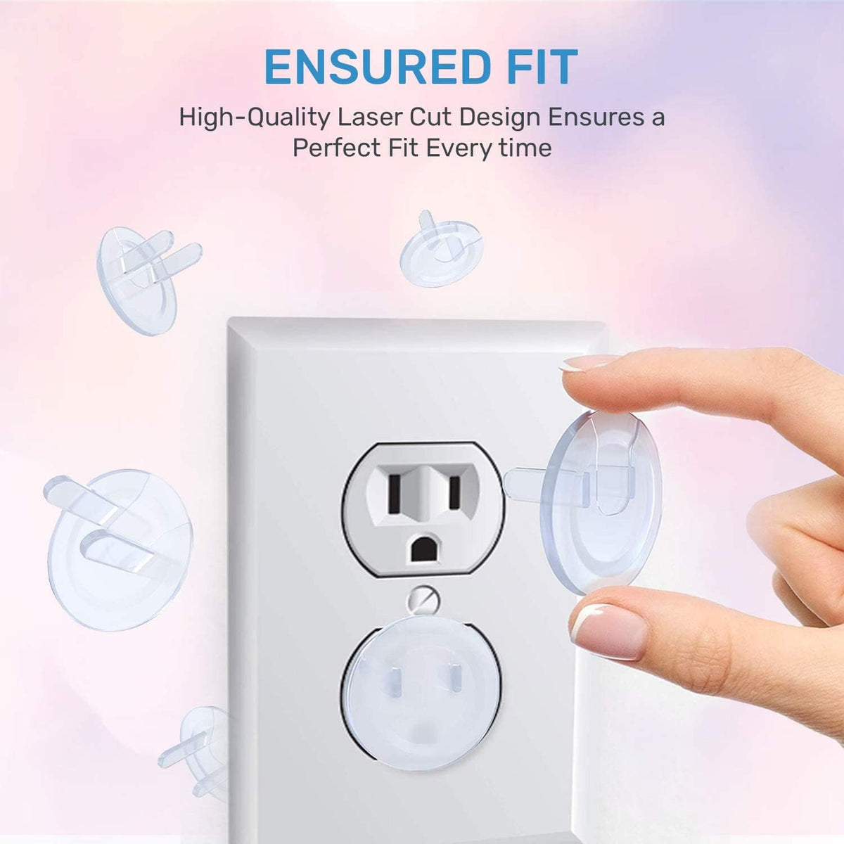 48 Pack Outlet Covers Baby Proofing, Provide Shock Prevention and Easy Installation, Safe and
