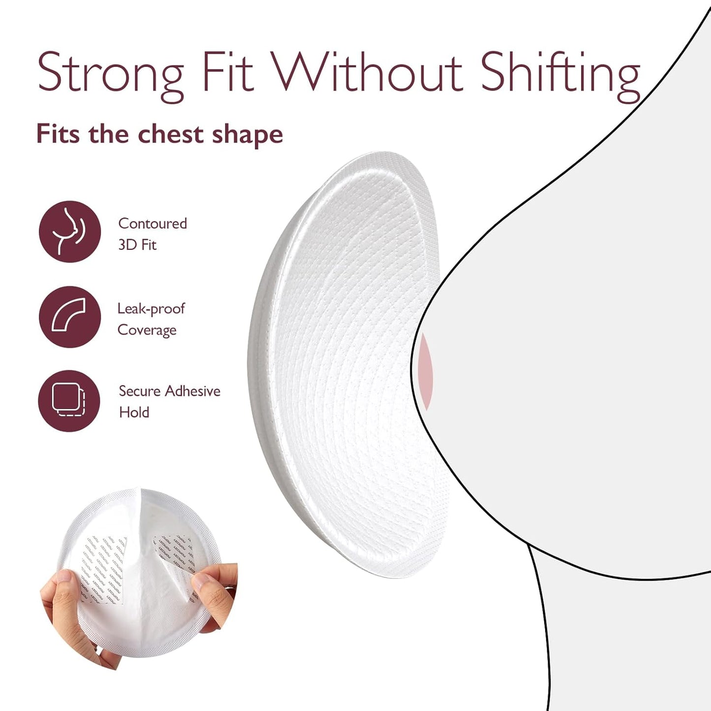 Momcozy Ultra-Thin Disposable Nursing Pads, Ultra-Absorbent and Breathable Portable Breast Pads