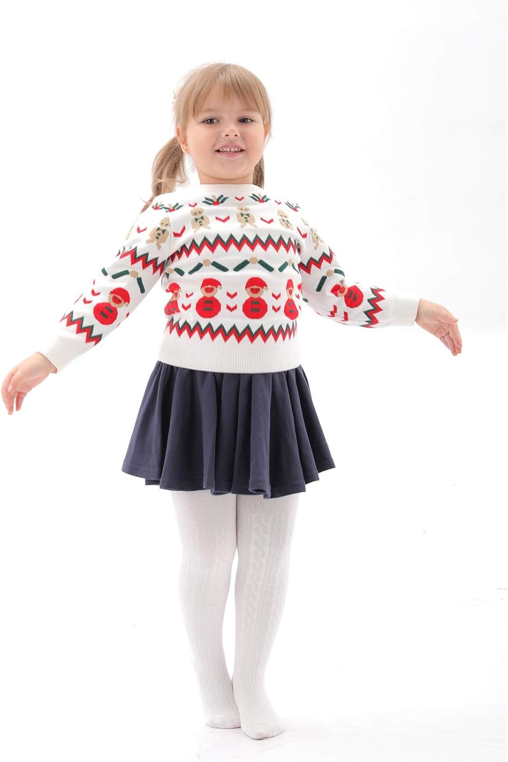 EPEIUS Baby Girl Tights Thick Cable Knit Leggings Stockings Cotton Pantyhose for Newborn Infant