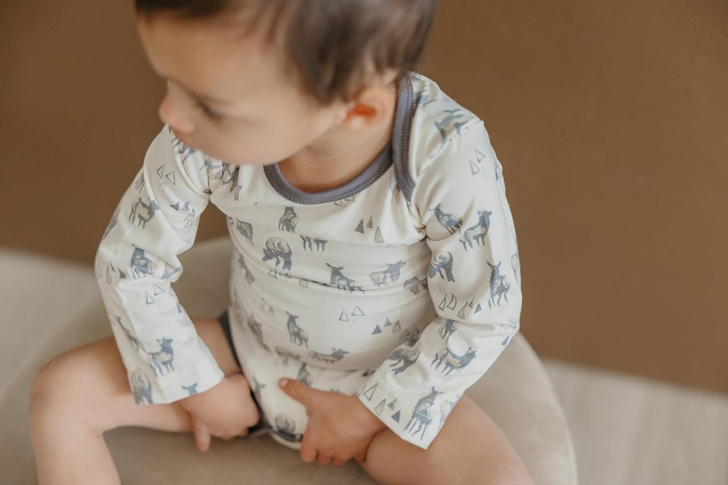 Copper Pearl Long Sleeve Bodysuit Baby: Ultra Soft Baby for Newborns, Boys, and Girls - Stylish
