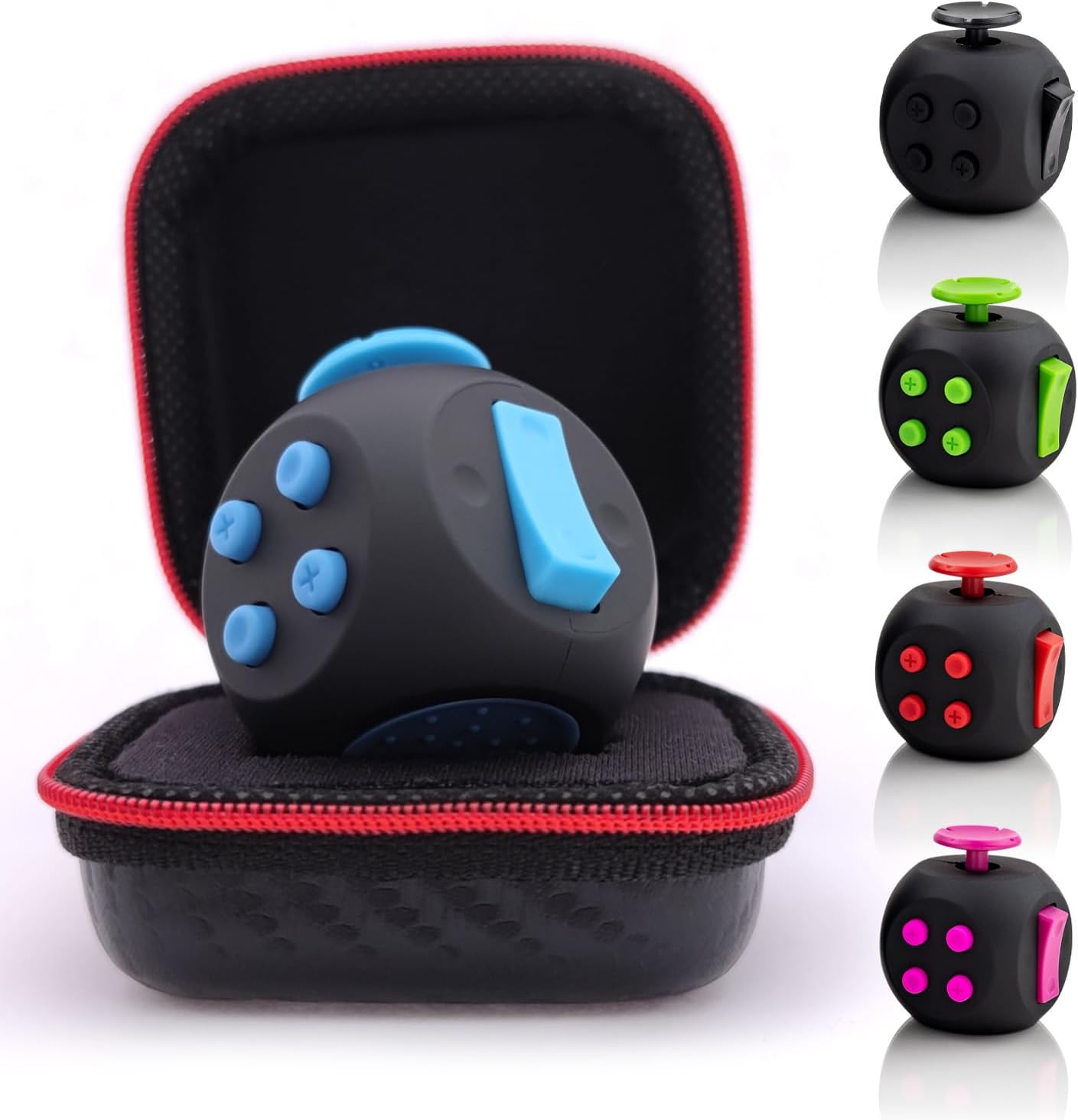 PILPOC theFube Fidget Cube - Deluxe Authentic Fidget Toys for Adults & Kids - Premium Protective