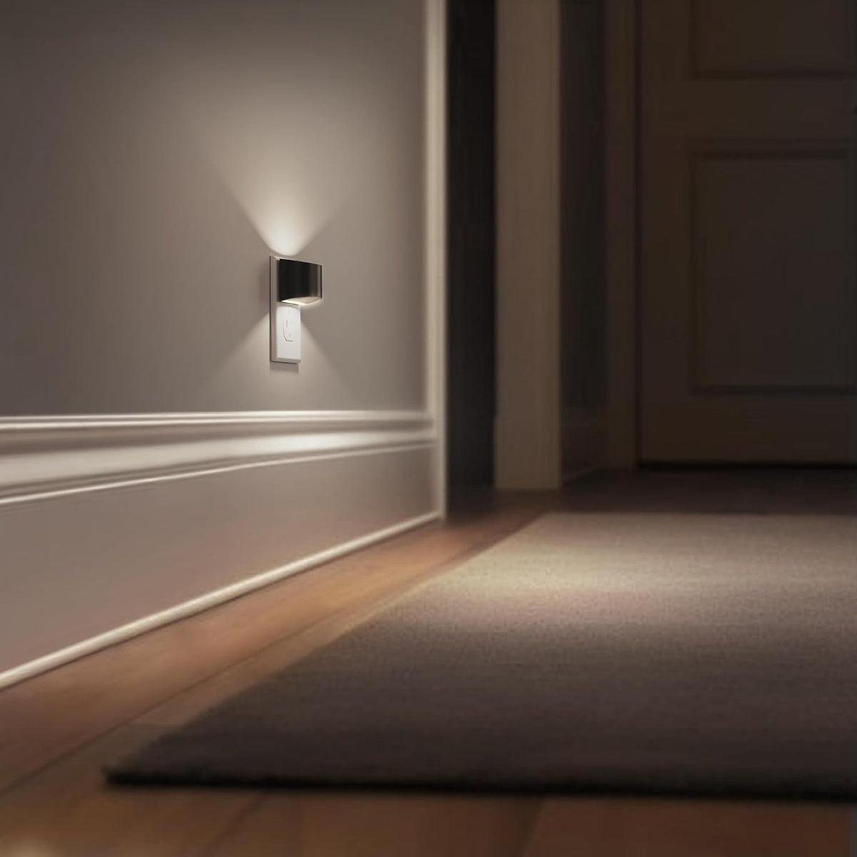 L LOHAS LED Night Lights Plug into Wall with 3CCT Adjustable (1600K/3000K/5000K), 1W Nightlight