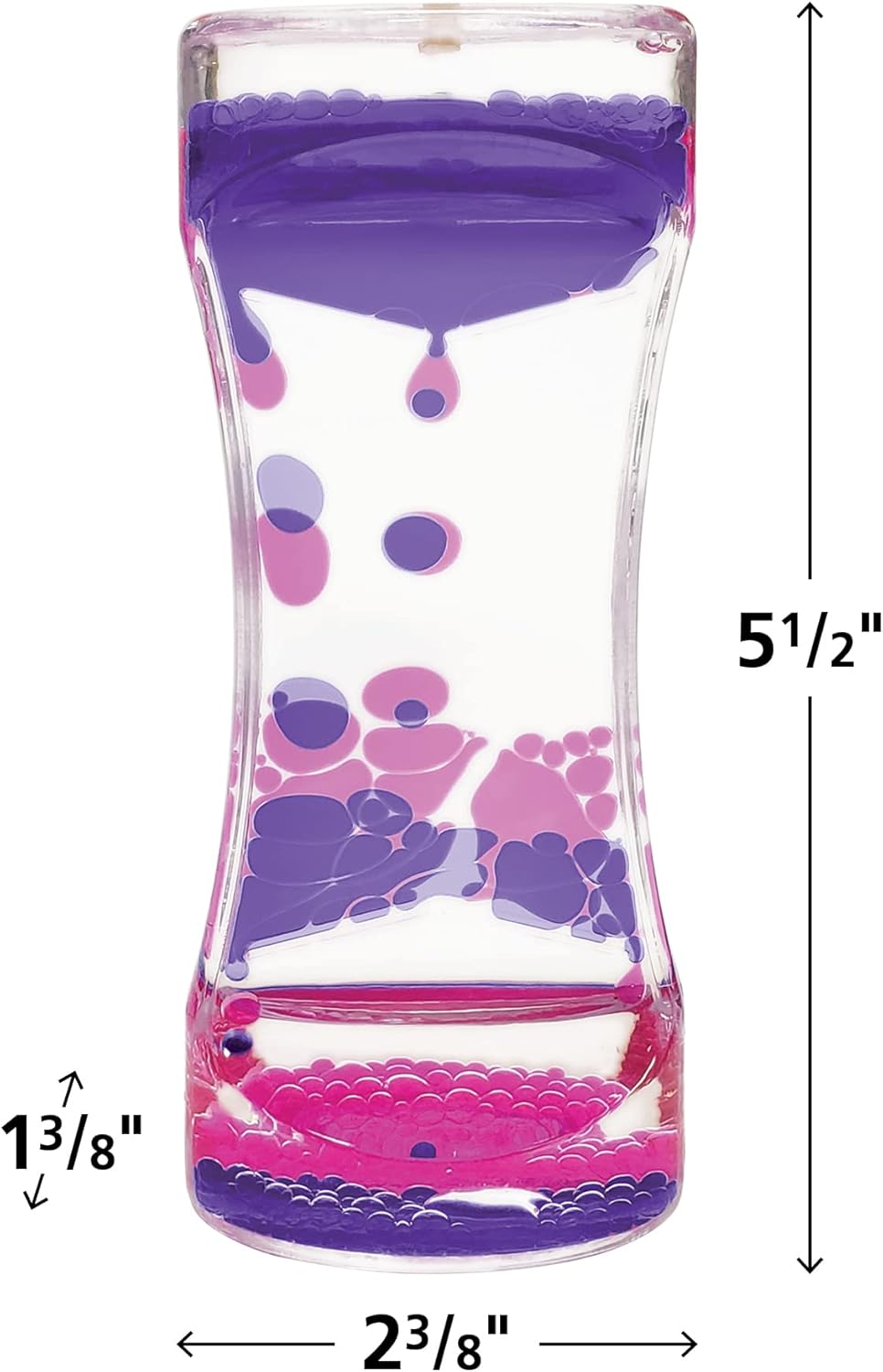 Purple & Pink Liquid Motion Bubbler