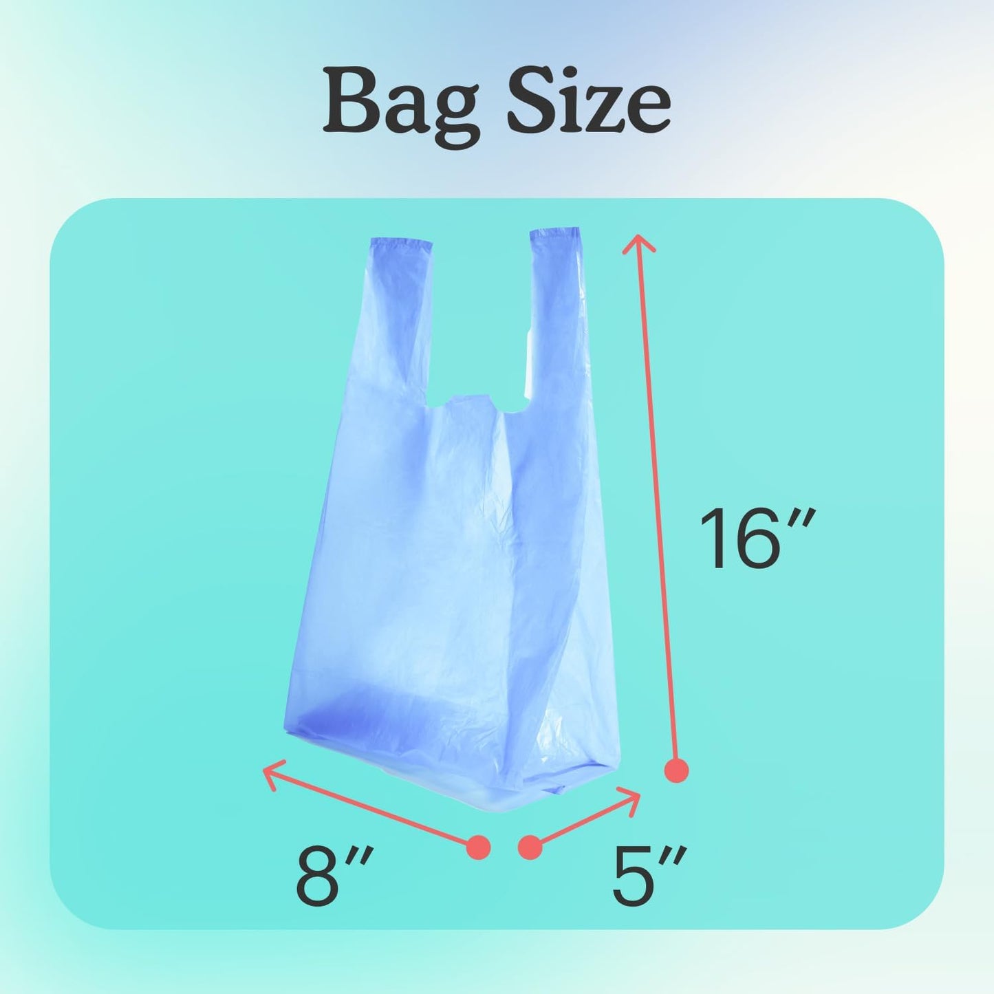 Because Incontinence Disposal Bags, Tear Resistant Disposal Bags for Men & Women, Extra-Large, Leak