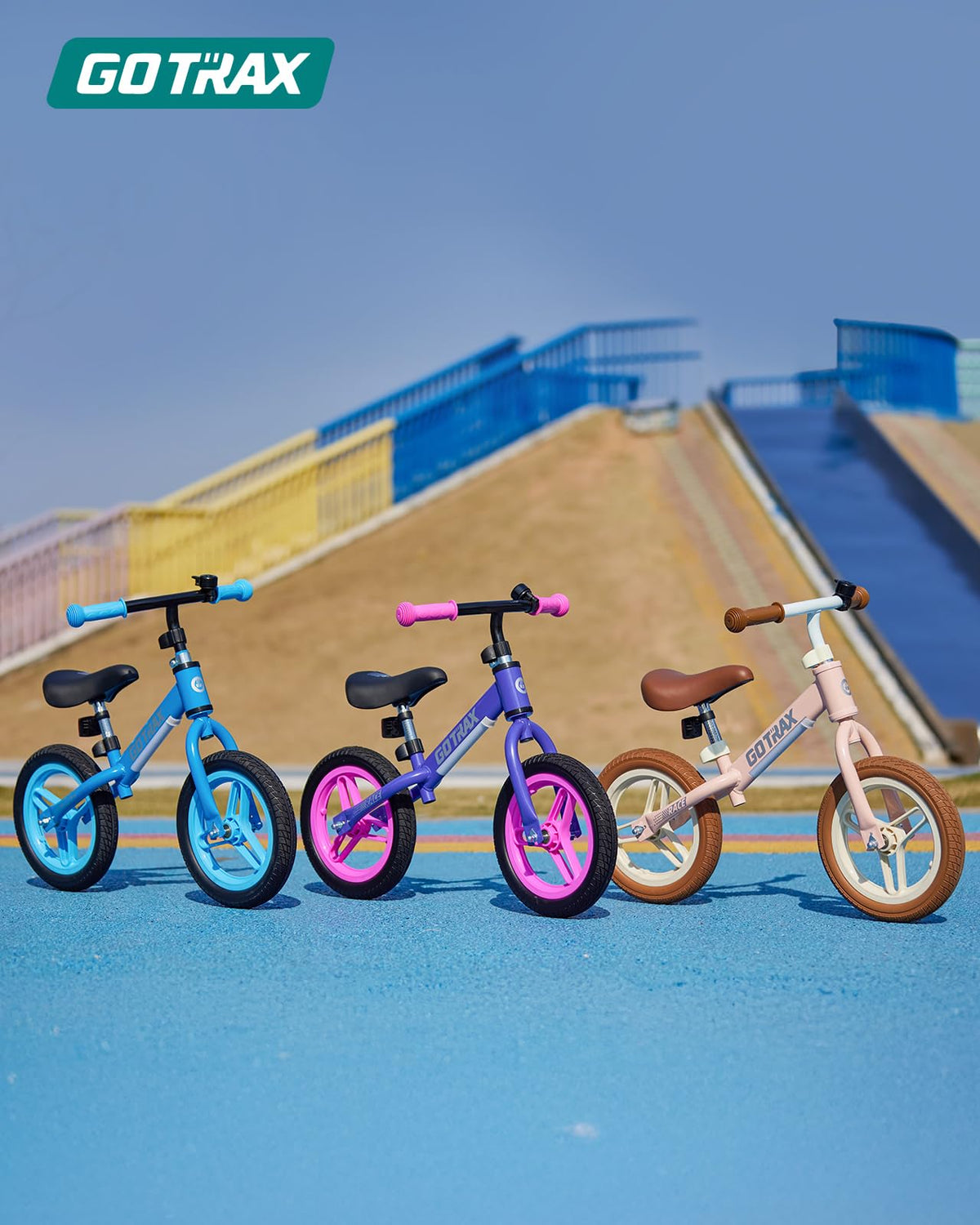 Gotrax KS12 Toddler Balance Bike, 12" No-Pedal Bike for Boys&Girls Ages 2-5