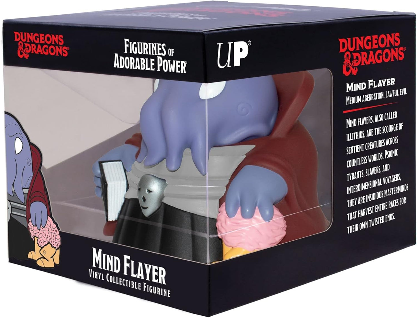 Ultra Pro - Dungeons & Dragons: Figurines of Adorable Power (Mind Flayer) - Cool D&D Figurines to