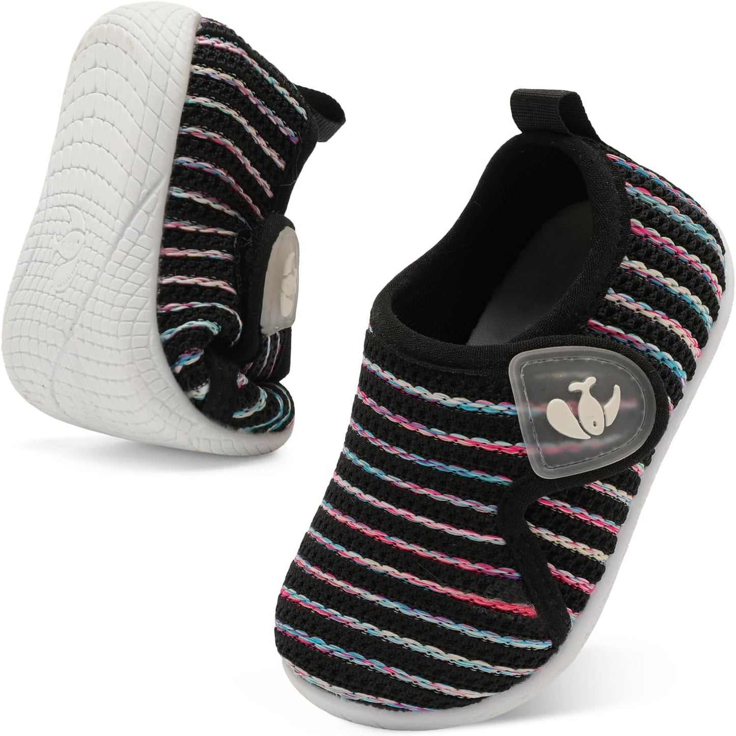 FEETCITY Toddler Walking Shoes Slip On Toddler Shoes Boys Girls Kids Sports Sneakers Casual School