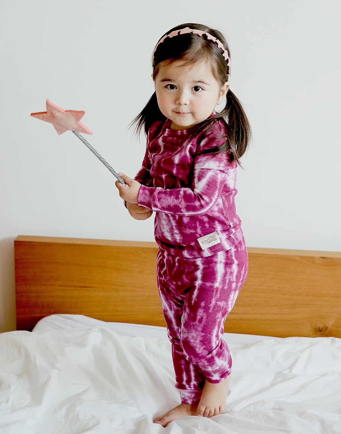 VAENAIT BABY 12M-12Y Toddler Kids Boys Girls 100% Cotton Marbling Tiedye Sung Fit Sleepwear Pajamas