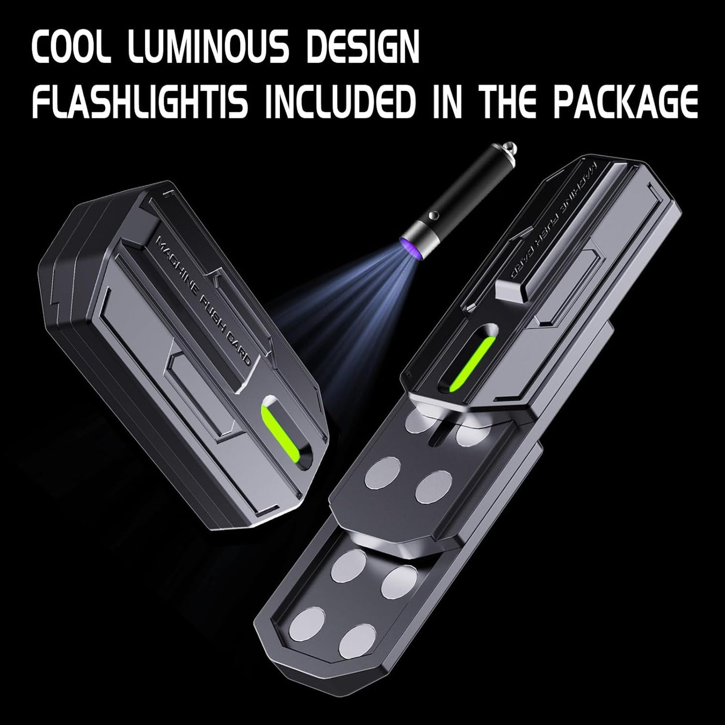 INNÔPLUS Fidget Slider, Fidget Toys Adults Metal Magnetic Fidgets Desk Toys, Cool EDC Gadgets