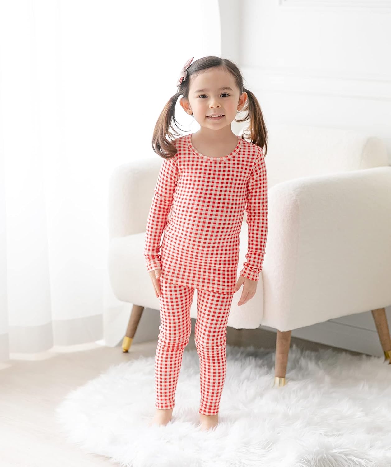 AVAUMA Baby Boys Girls Pajama Set 6M-7T Kids Cute Toddler Snug fit Pattern Design Pjs Cotton