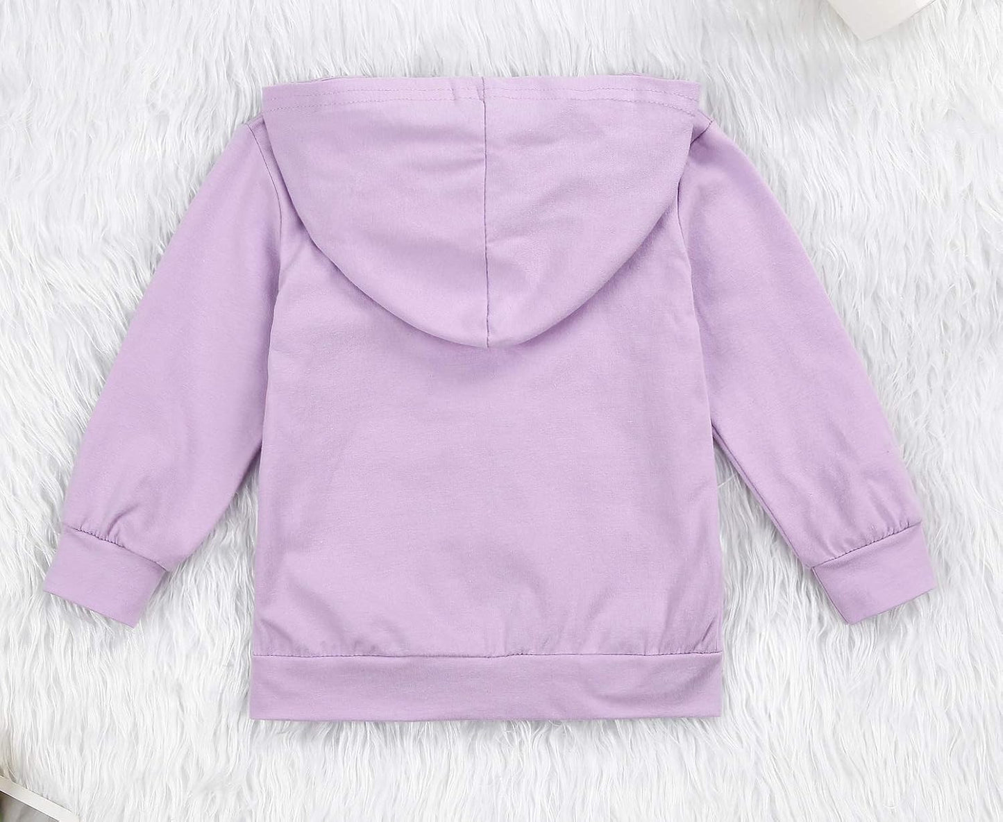 Imcute Baby Zip Up Hoodie, Unisex inflant Toddler Long Sleeve Sweatshirts Lightweight Jacket Hooded