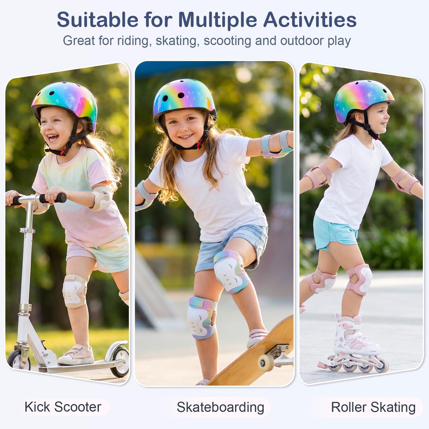 Toddler Helmet, Bienbee Kids Bike Helmet Skateboard Helmets for Bicycle Balance Bike Scooter for