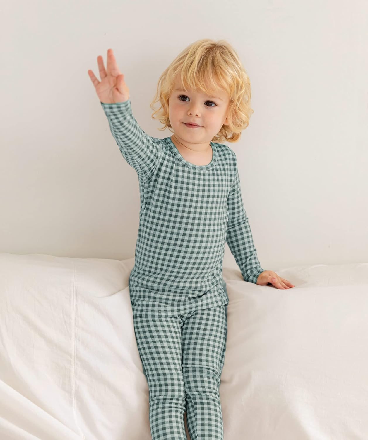 AVAUMA Baby Boys Girls Pajama Set 6M-7T Kids Cute Toddler Snug fit Pattern Design Pjs Cotton