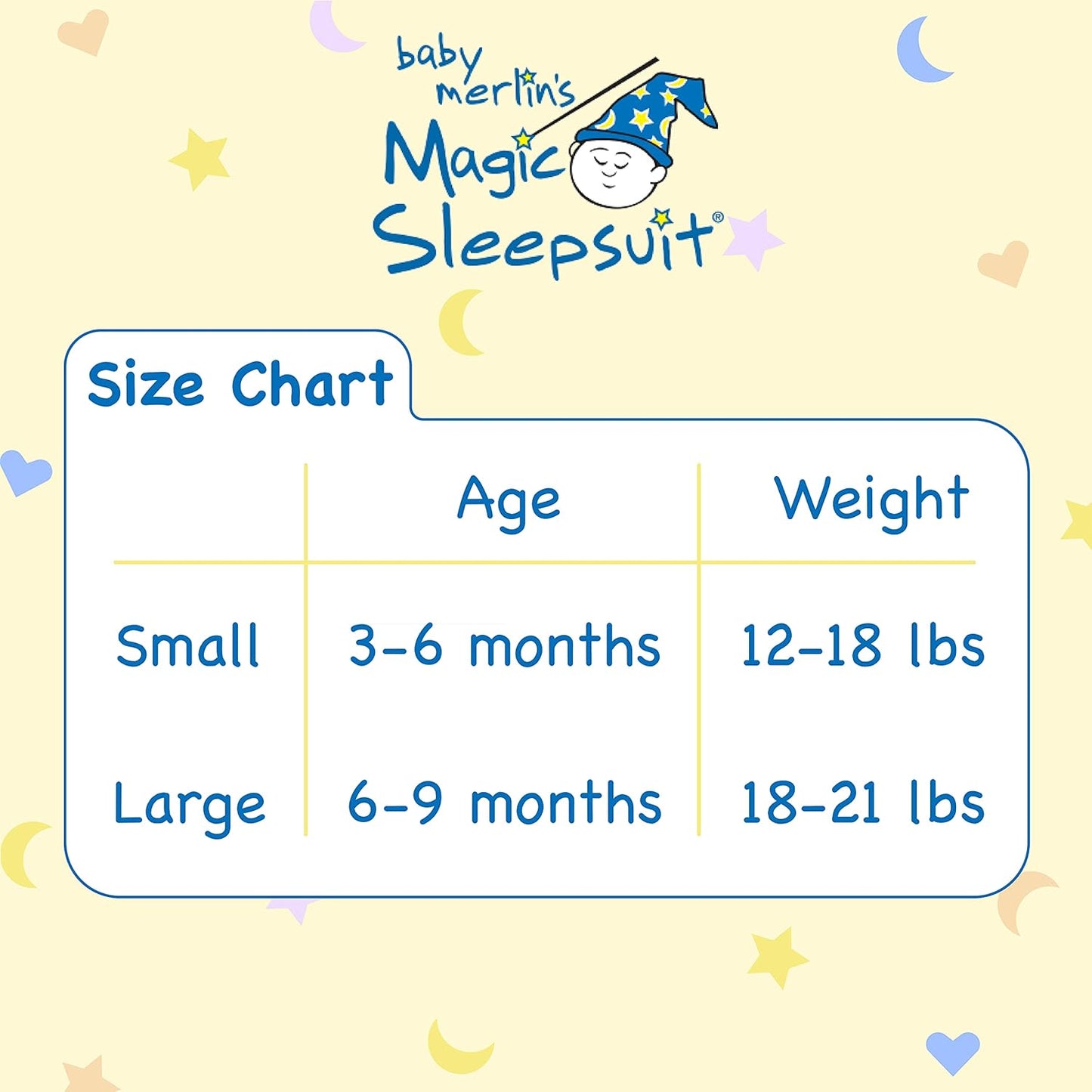 Magic Sleepsuit Baby Merlin's Microfleece Baby Swaddle Transition Product - Soft and Cozy Design
