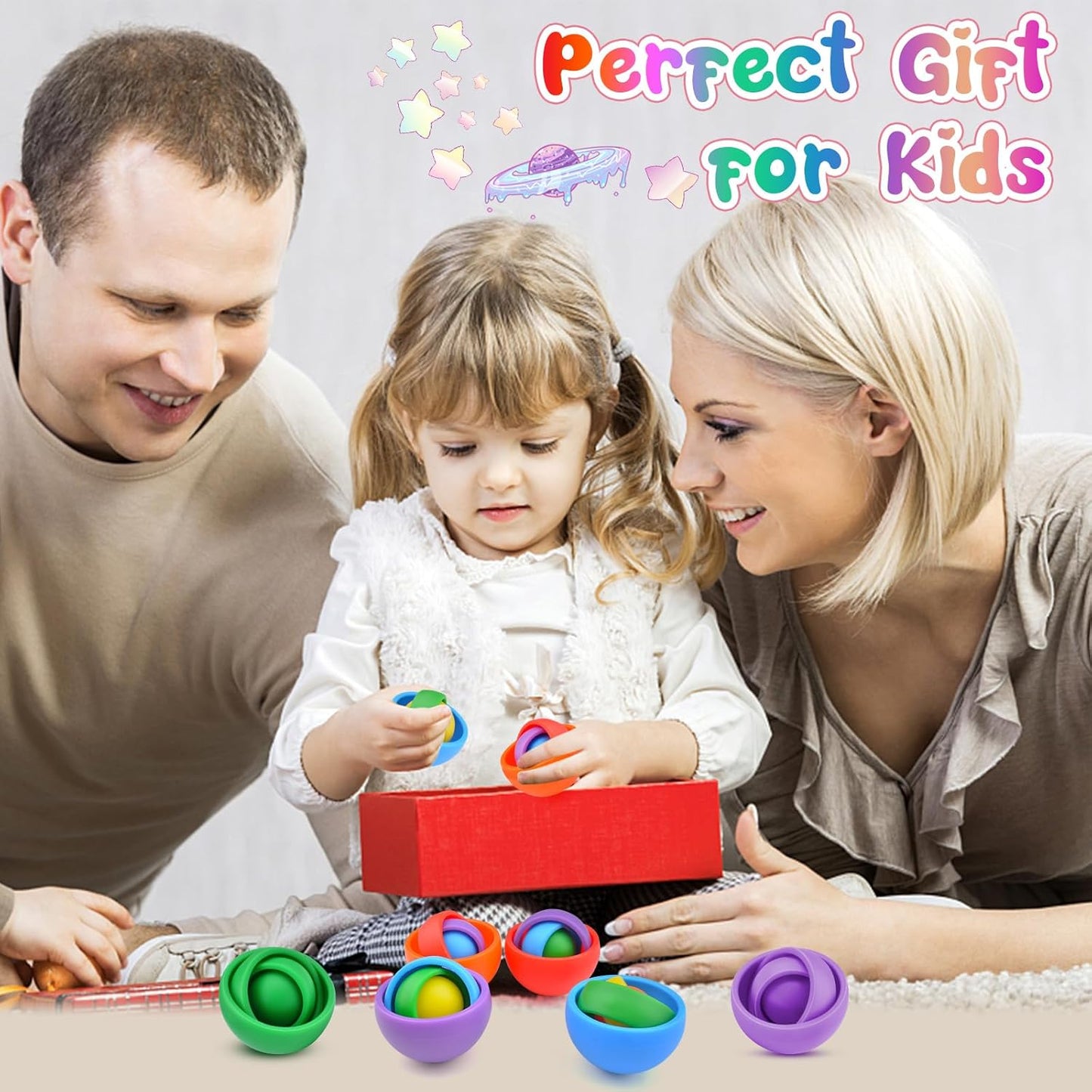 Fidget Toys for Kids, Fidget Stocking Stuffers for Adults, Gifts for Boys Girls Teens Kids