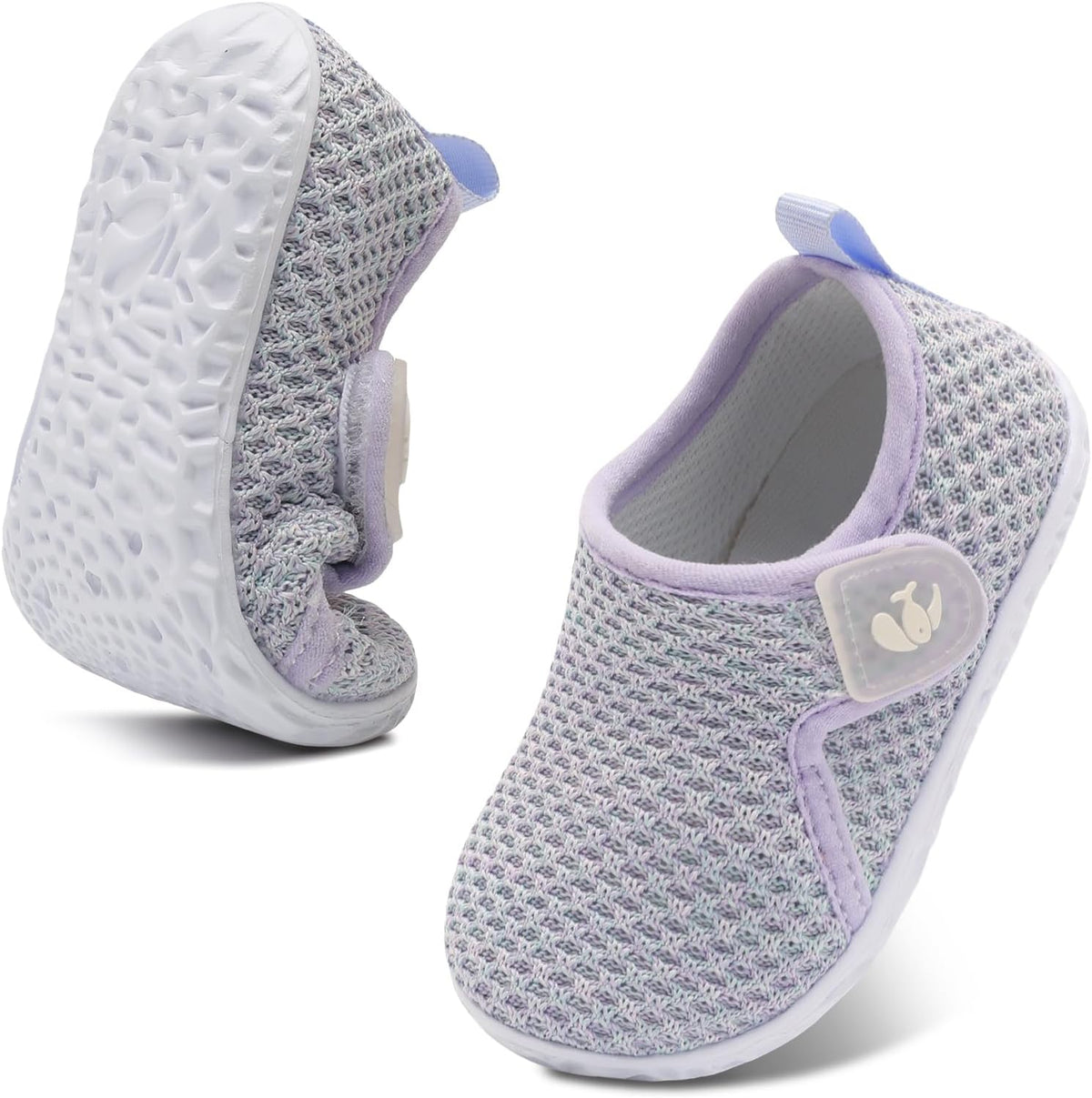 FEETCITY Baby Boys Girls First Walking Shoes Infant Sneakers Crib Shoes Breathable Lightweight Slip