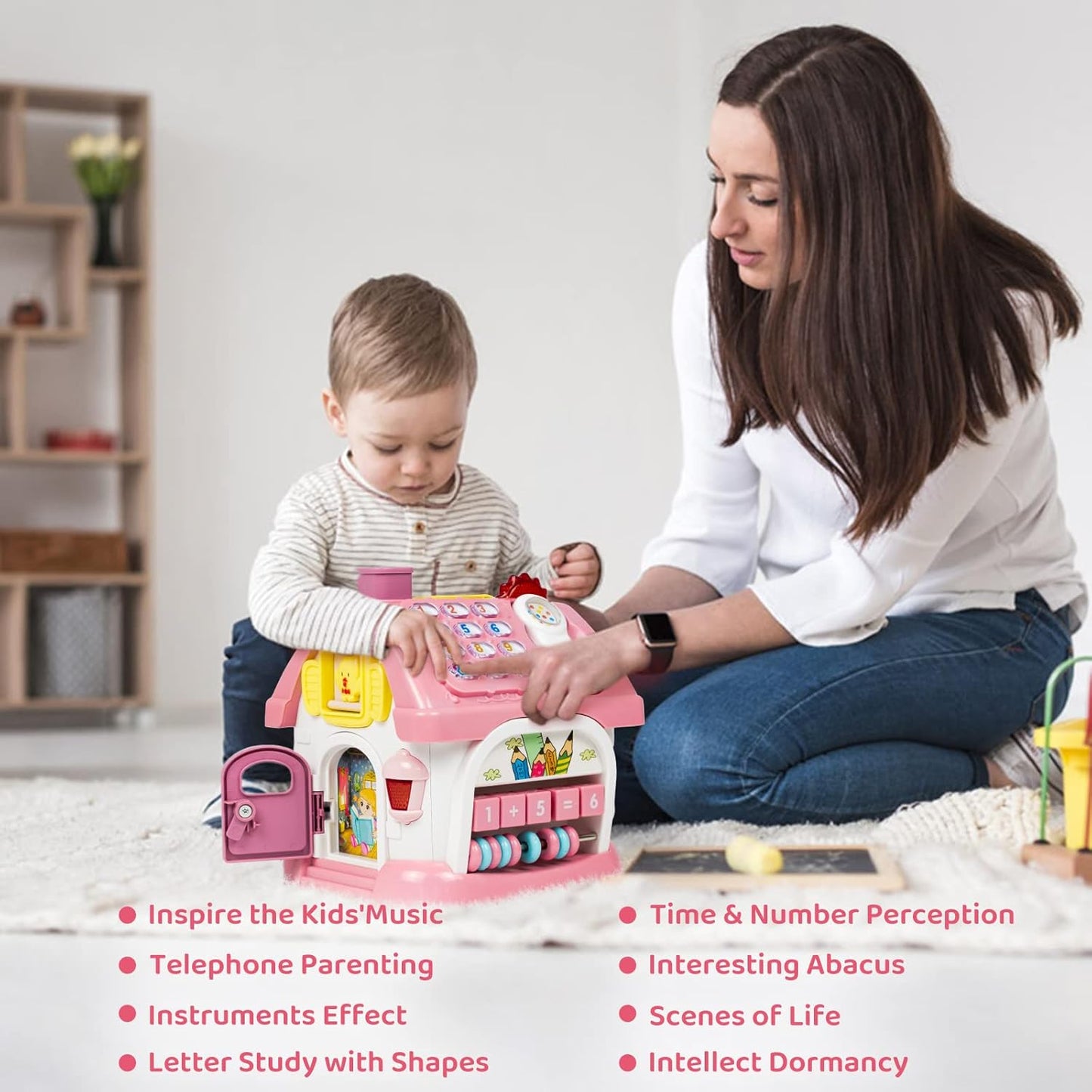 Marstone Toddler Toys for 1 Year Old Girl Gifts: First 1st Birthday Gifts for Girls and Boys