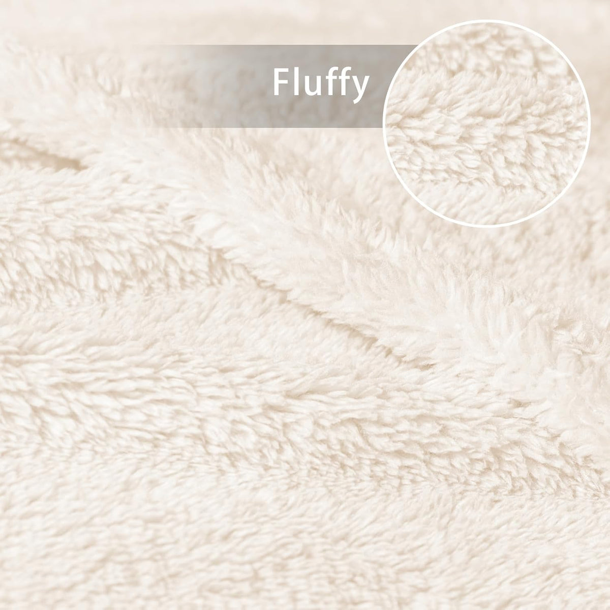 Exclusivo Mezcla Soft Fleece Throw Blanket for Couch, Super Soft Velvet Plush Bed Blanket, Fuzzy
