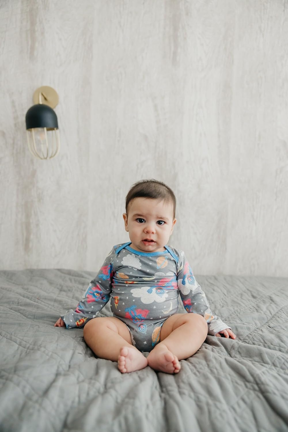 Copper Pearl Long Sleeve Bodysuit Baby: Ultra Soft Baby for Newborns, Boys, and Girls - Stylish