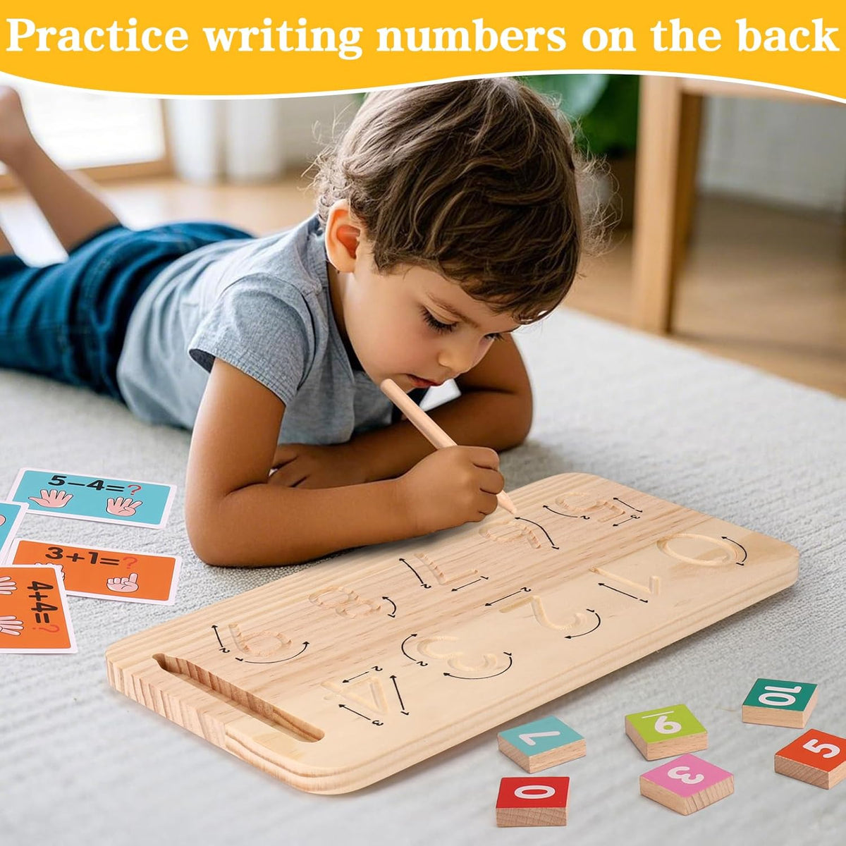 2 in 1 Math Toy for Toddlers 3 4 5 6 7,Addition and Subtraction Math Games for Kids 5-7,Math