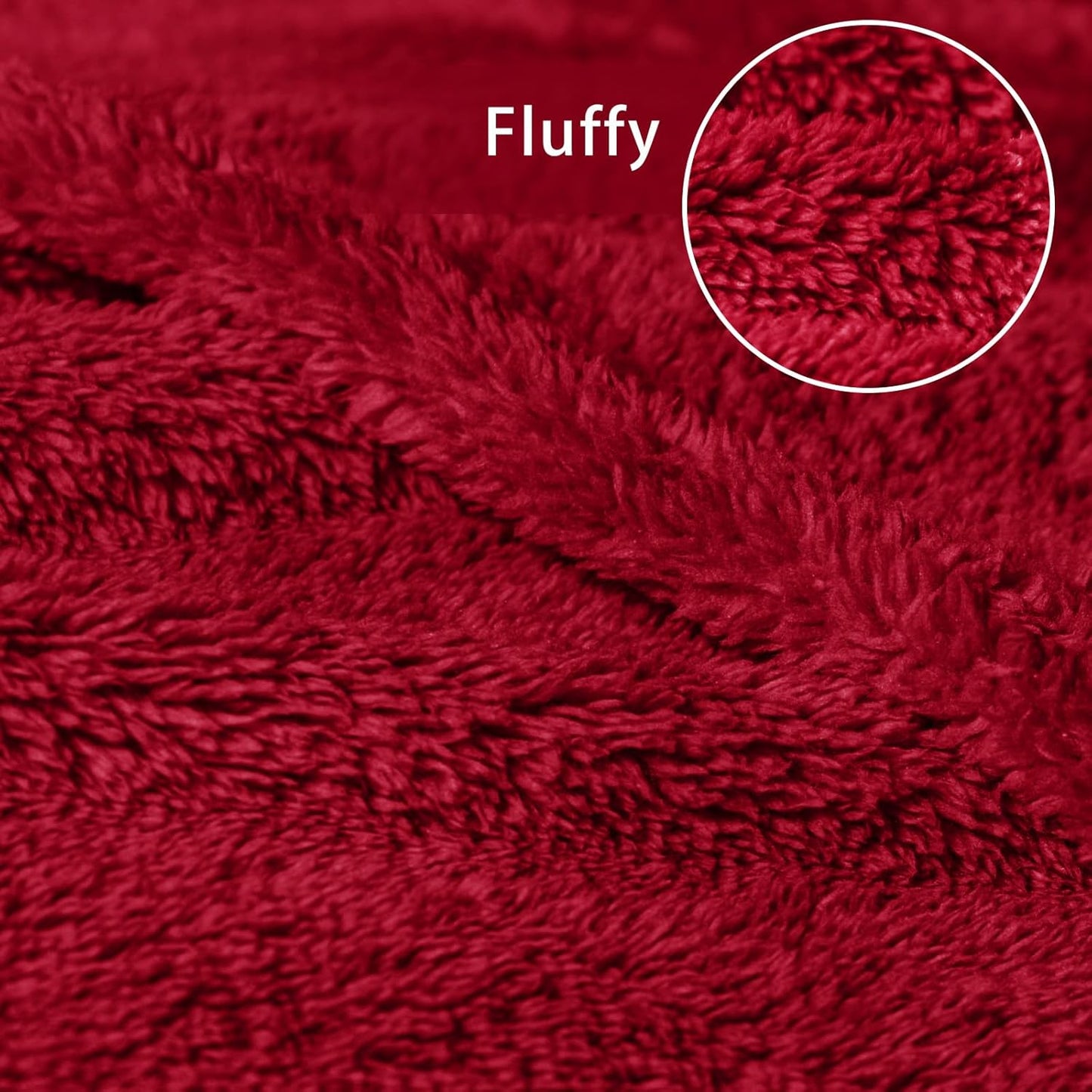 Exclusivo Mezcla King Size Flannel Fleece Blanket, Super Soft Velvet Plush Bed Blanket, Fuzzy Cozy