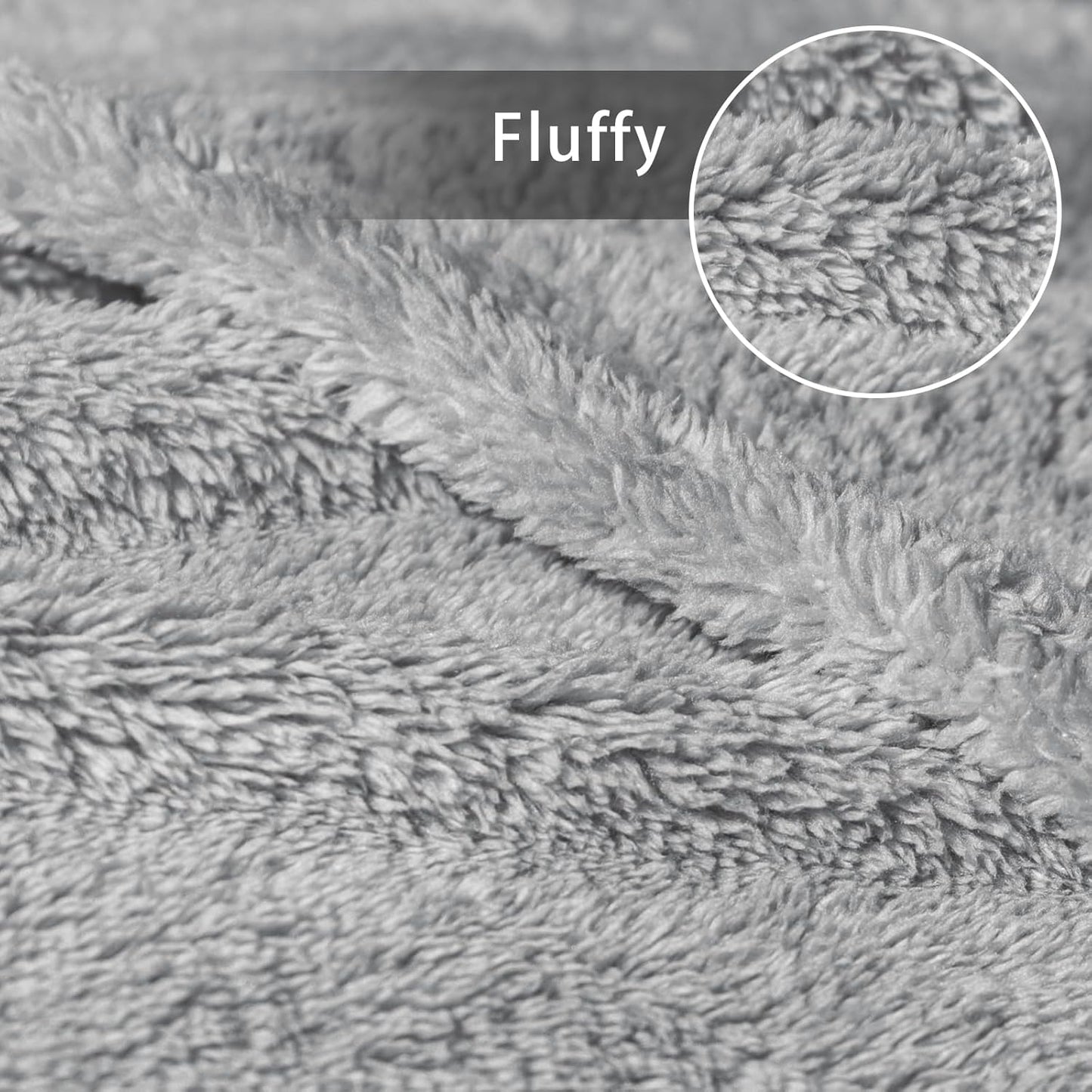 Exclusivo Mezcla King Size Flannel Fleece Blanket, Super Soft Velvet Plush Bed Blanket, Fuzzy Cozy