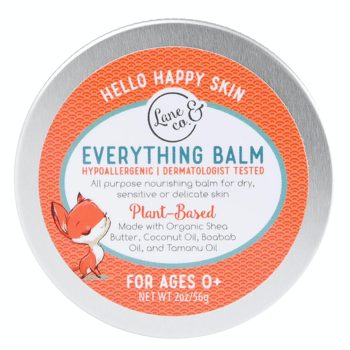 Lane & Co Everything Balm - Plant-Based Baby Care Balm for Diaper Rash, Cradle Cap, Chapped Lips