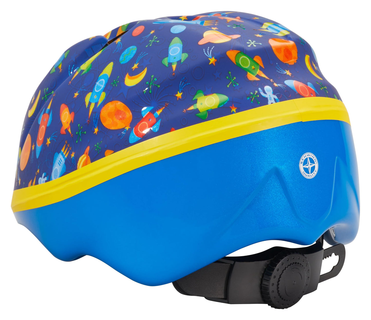 Schwinn Classic Bike Helmet for Kids, Blue Space Design, 44-50 cm Helmet for Kids Ages 1-3, Ultra