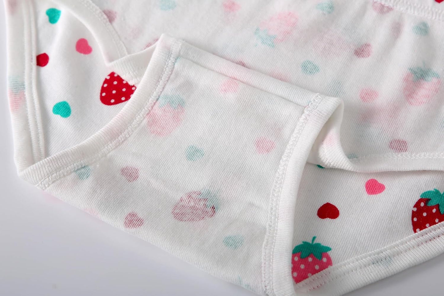 Cadidi Dinos Little Girls' Soft Cotton Underwear Kids Cool Breathable Comfort Panty Briefs Toddler