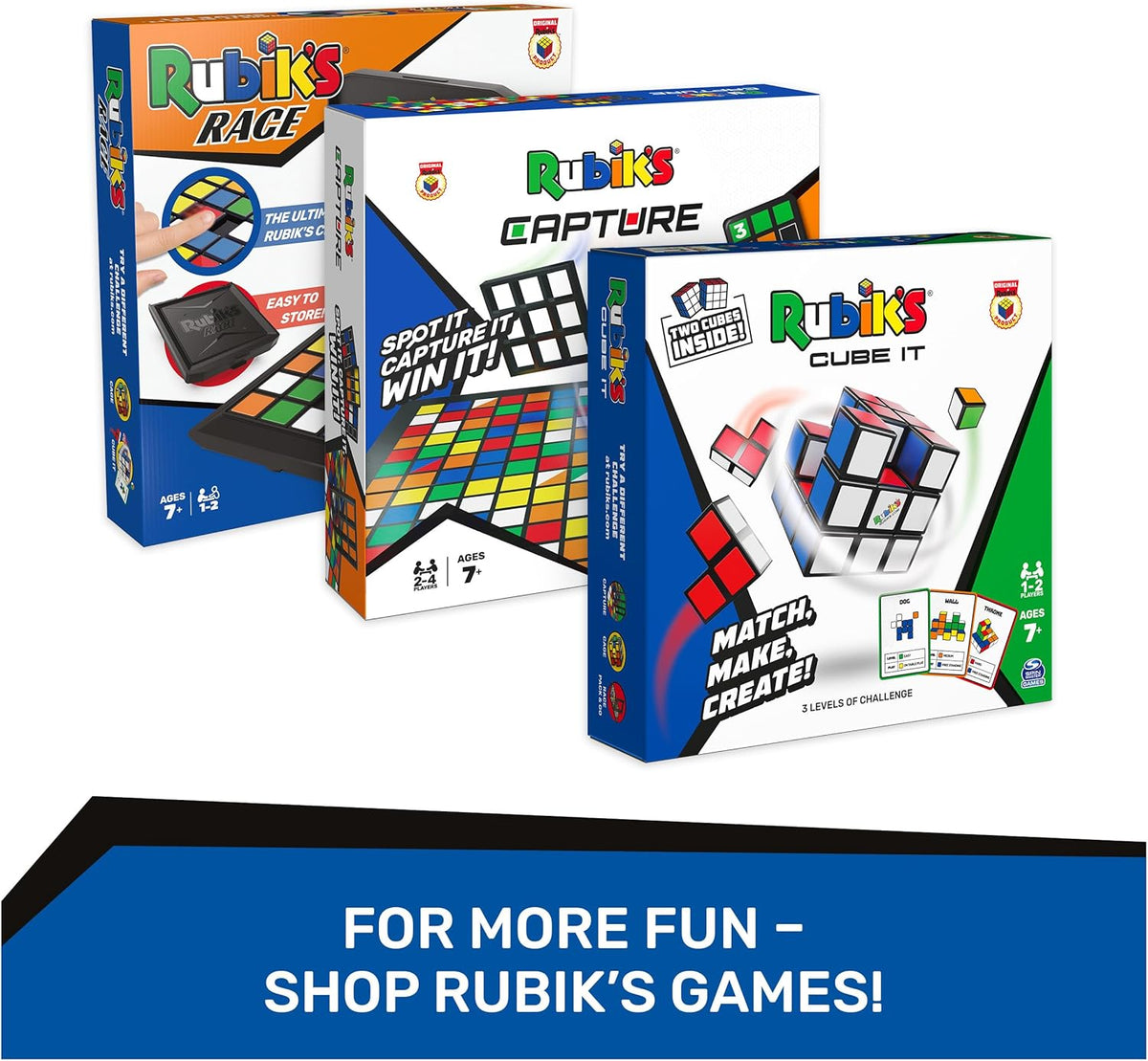Rubik’s Cube, 3x3 Magnetic Speed Cube, Super Fast Problem-Solving Challenging Puzzle Fidget Toy