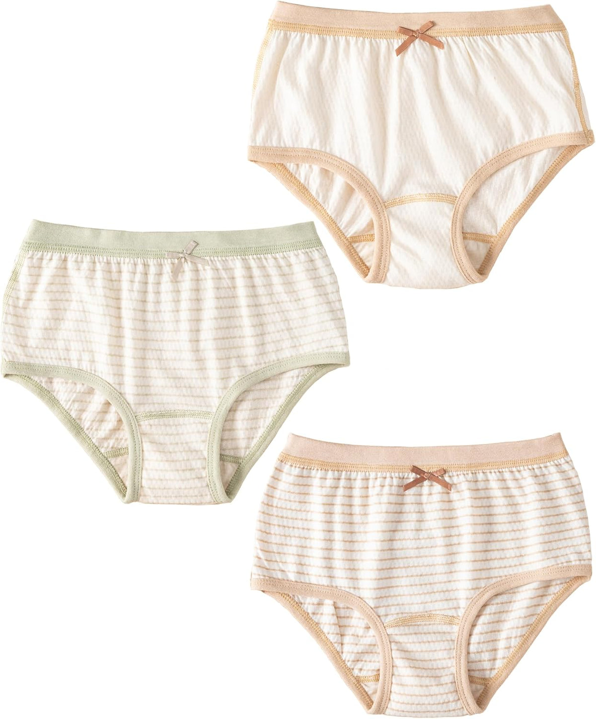 GZMM Girls Underwear Organic Cotton Panties Toddler Kids Briefs
