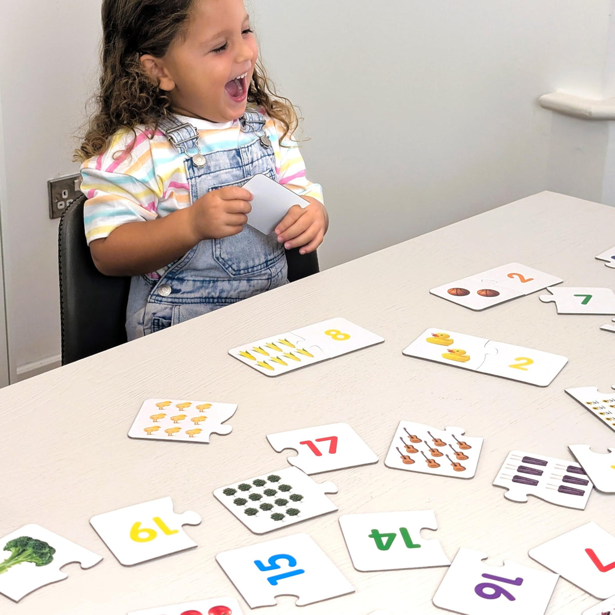 The Learning Journey: Match It! - Counting - 30 Piece Self-Correcting Number & Learn to Count