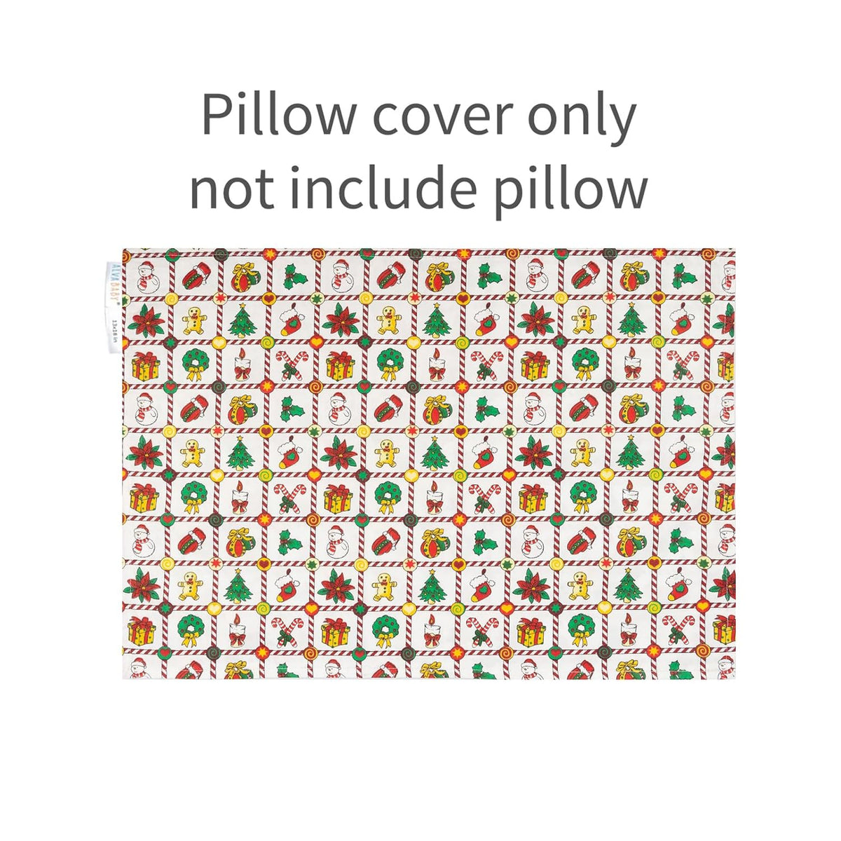 ALVABABY Toddler Pillowcases 2 Pack Organic Cotton Kids Pillow Cover Fit 13"x 18" or 12"x16"