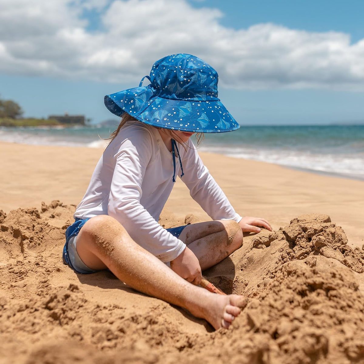 JAN & JUL 50+ UPF Quick-Dry Sun-Hats for Boys