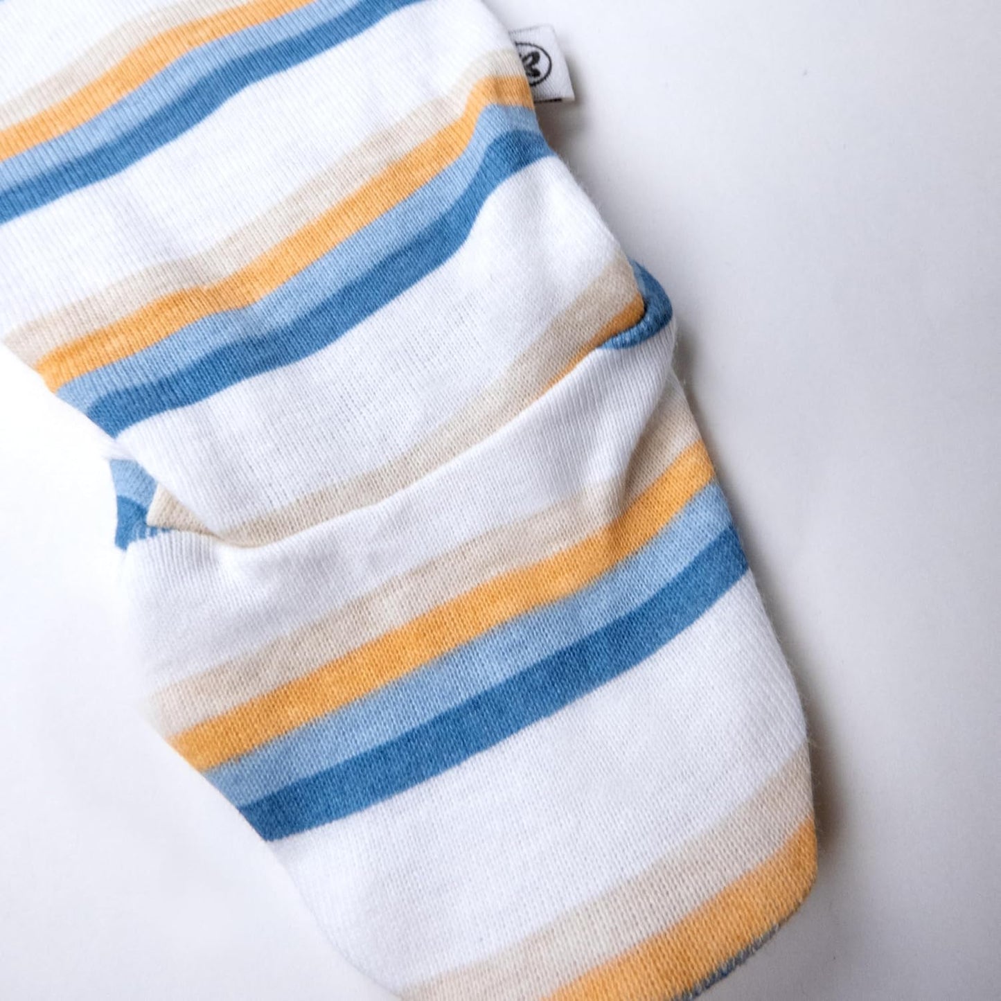 HonestBaby 3-pack Footed Pants Roomy Fit Pull on Bottoms 100% Organic Cotton for Infant Baby Boys