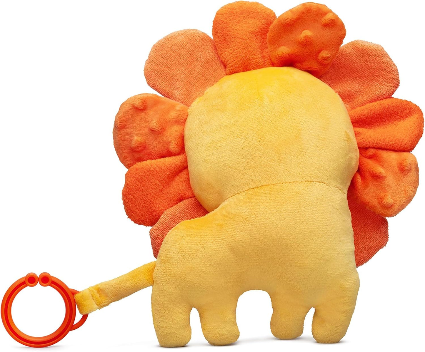 Roary The Lion Crinkle Toy for Baby - Sensory Tummy Time Toys - Plush Stuffed Animal with Teething