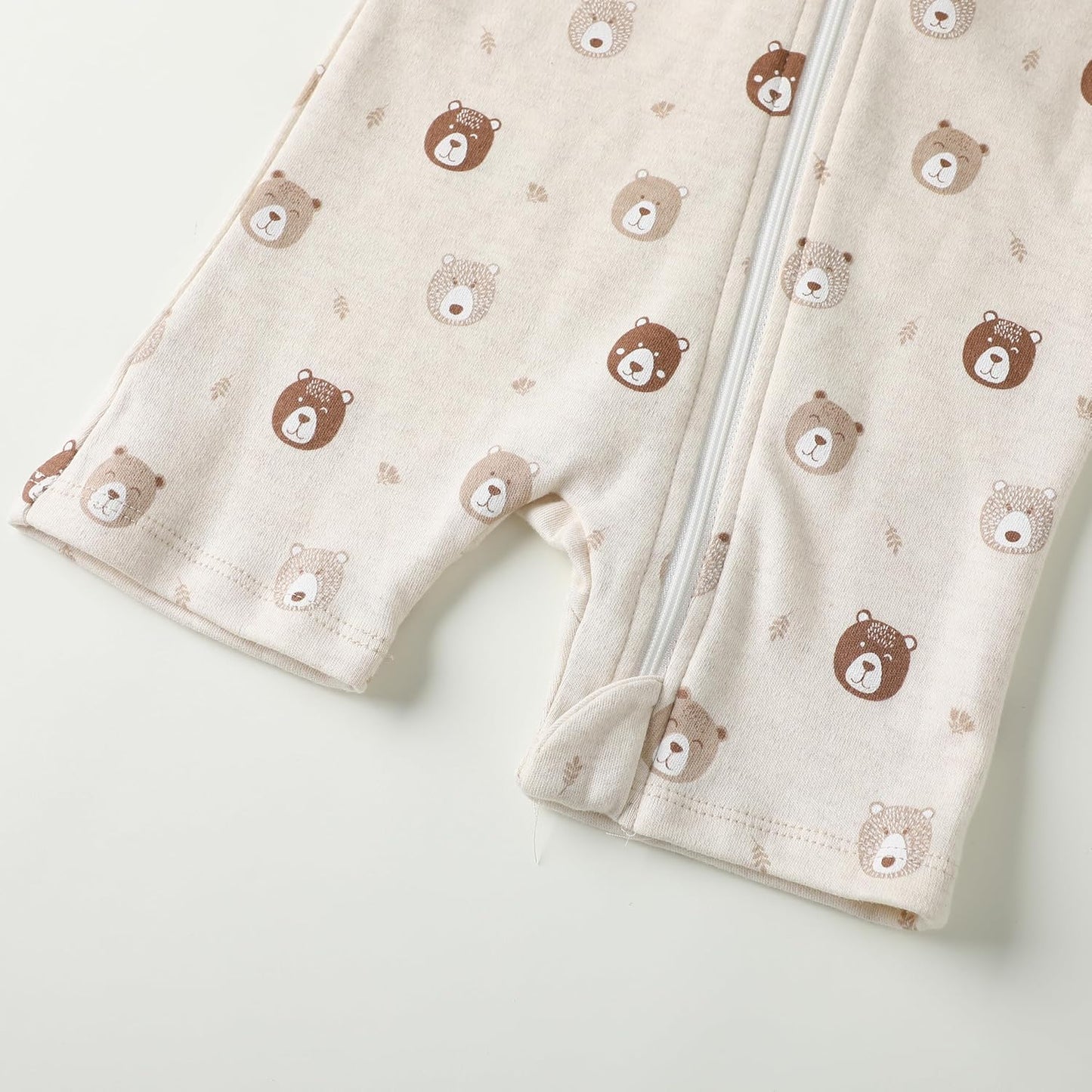 Owlivia Baby Short Sleeve Summer Romper Set, 2 Pack Tank Jumpsuit for Girls and Boys, Cartoon One