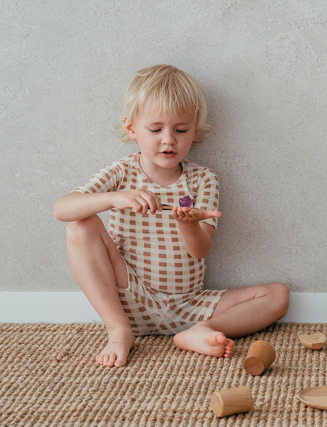 AVAUMA Baby Boys Girls Pajama Set 6M-7T Kids Cute Toddler Snug fit Pattern Design Pjs Cotton