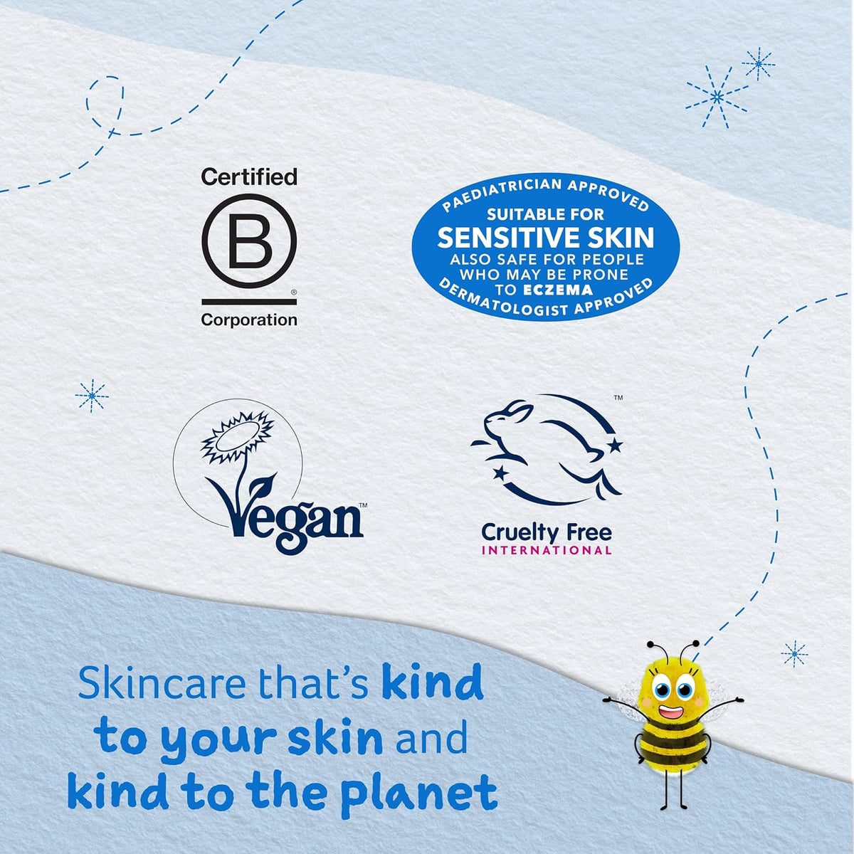Childs Farm, Kids Hair & Body Wash for Dry, Sensitive Skin, Blackberry & Organic Apple, Gently