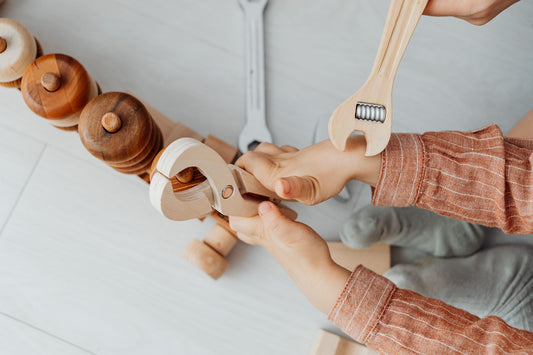 Toy Tool Bench Spotlight: Pretend Building for Little Hands