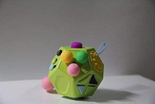 Fidget Dodecagon Toys,12 Sided Cube Toys Relieves Stress and Anxiety for Kids and Adults with