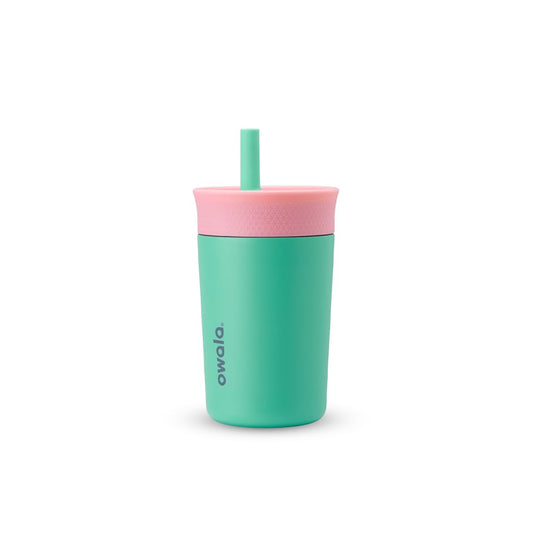 Owala Kids Insulation Stainless Steel Tumbler with Spill Resistant Flexible Straw, Easy to Clean