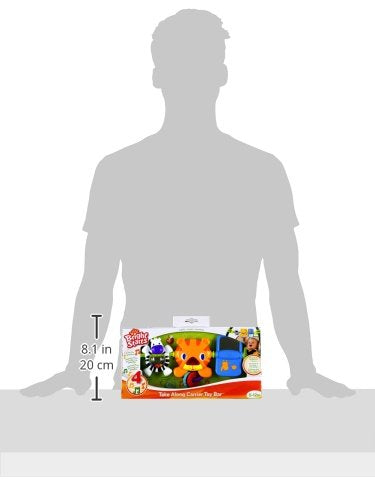Bright Starts Take Along Musical Carrier Baby Activity Toy Bar, Hanging Car Seat Toy, 4 Fun
