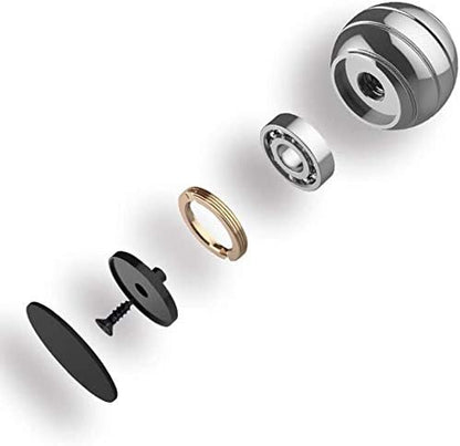 Kinetic Desk Toys,Full Body Optical Illusion Spinner Ball,Gifts for Men,Women,Kids 1.5” Size